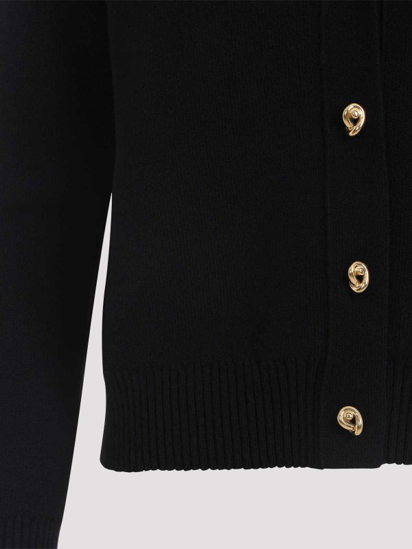 The Best Shops BOTTEGA VENETA: カーディガン - カーディガン - 黒