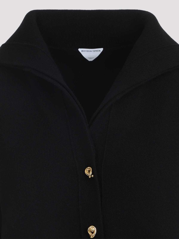 カーディガン - 黒 shop online: BOTTEGA VENETA