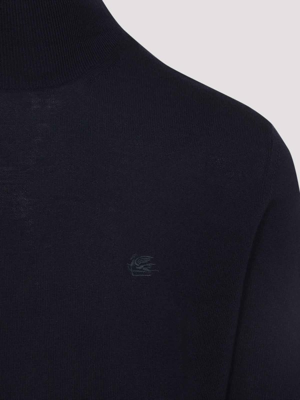 The Best Shops ETRO: Rollkragenpullover  und Polo-Ausschnitt - Rollkragenpullover - Blau