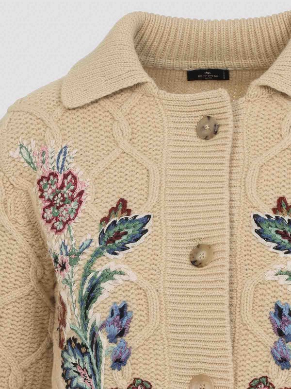 The Best Shops ETRO: Cardigans - Cardigan - Beige