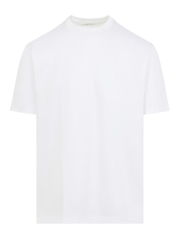 KITON: T-shirts - T-Shirt - Blanc