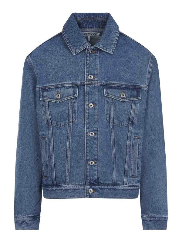 LOEWE: casual jackets - Anagram Jacket