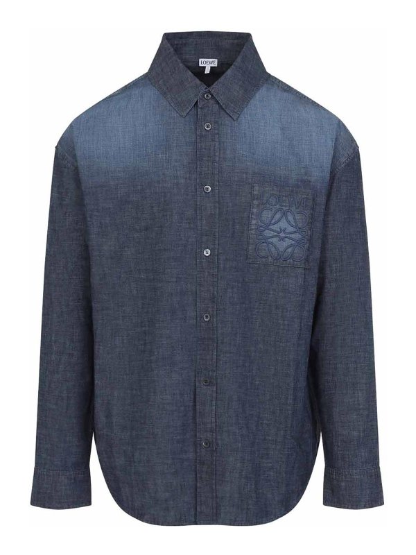 LOEWE: シャツ - シャツ - ブルー
