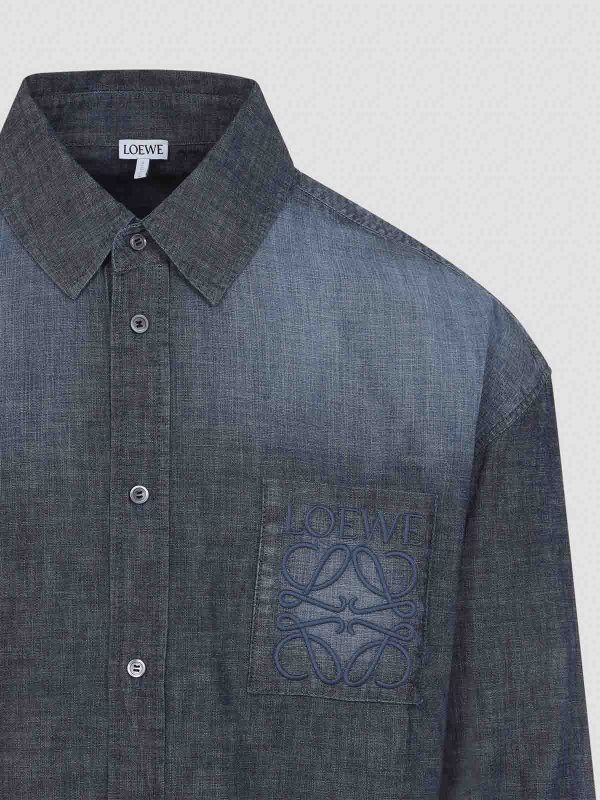 The Best Shops LOEWE: シャツ - シャツ - ブルー