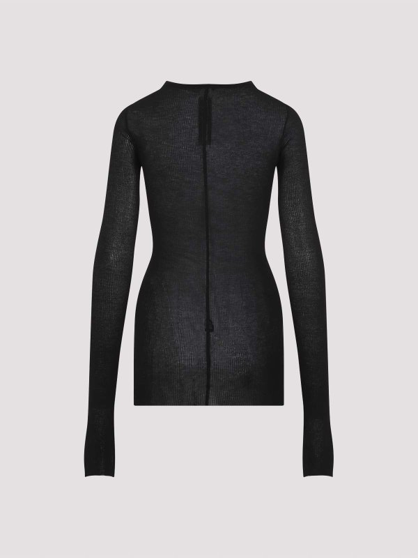 RICK OWENS: Tops & Tank tops online - Rib Ls T Top