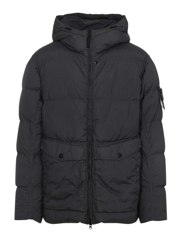 STONE ISLAND: ショートコート - ショートコート - グレー