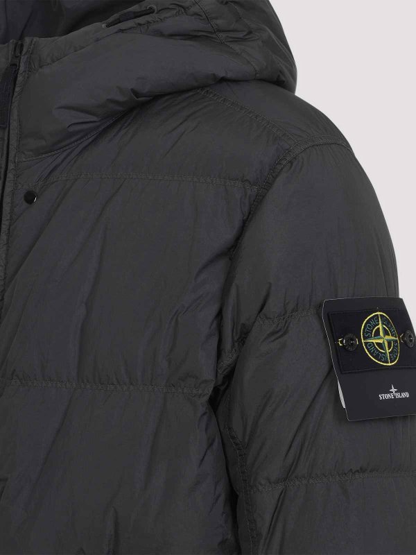 ショートコート - グレー shop online: STONE ISLAND