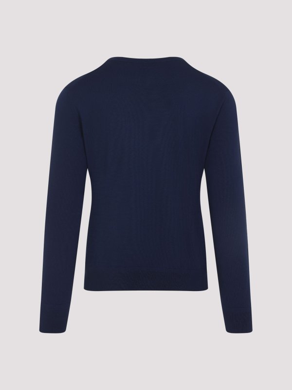 TOM FORD: Pull col rond online - Pull Col Rond - Bleu