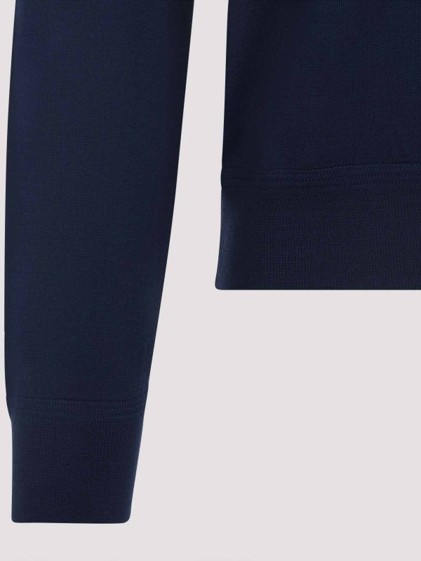 Pull Col Rond - Bleu shop online: TOM FORD
