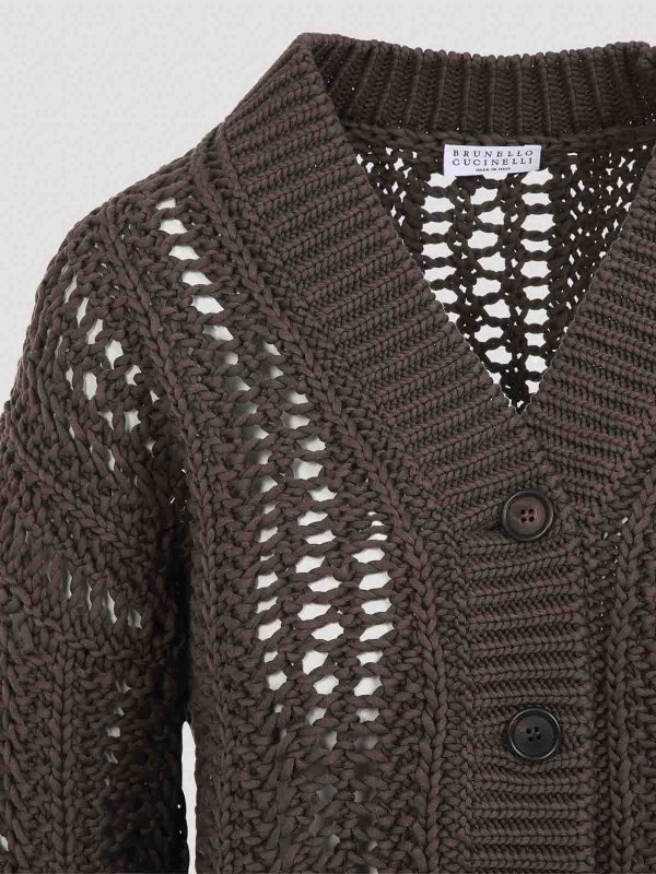The Best Shops BRUNELLO CUCINELLI: カーディガン - カーディガン - ブラウン