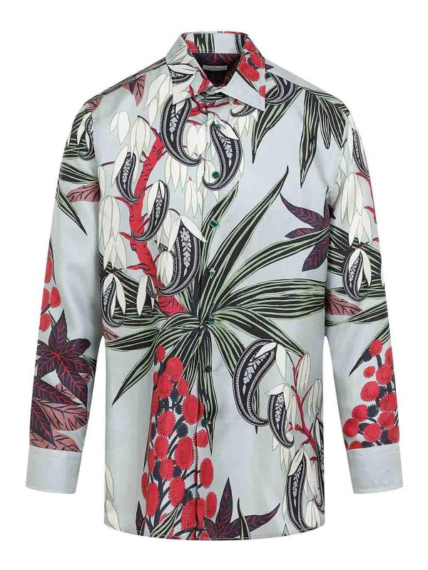 ETRO: Chemises - Chemise - Bleu Clair