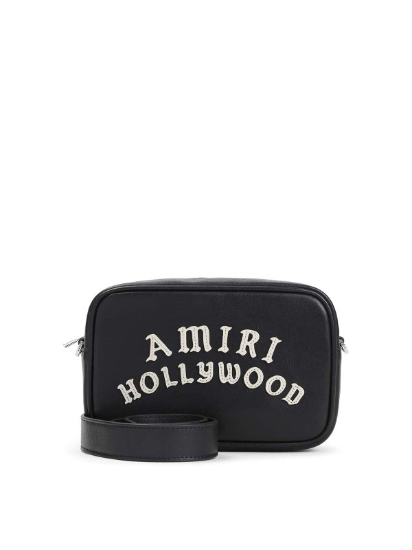 AMIRI: クロスボディバッグ - クロスボディバッグ - 黒