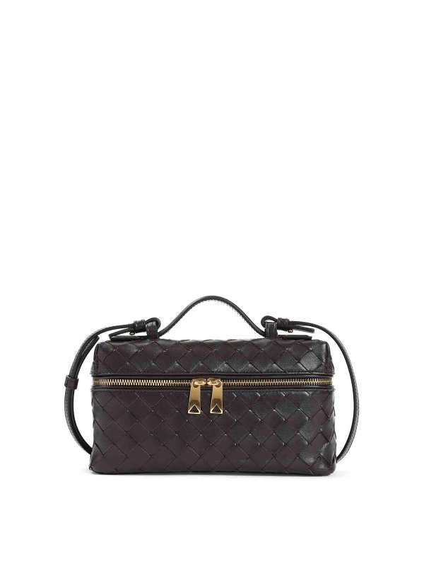 BOTTEGA VENETA: クロスボディバッグ - クロスボディバッグ - ブラウン