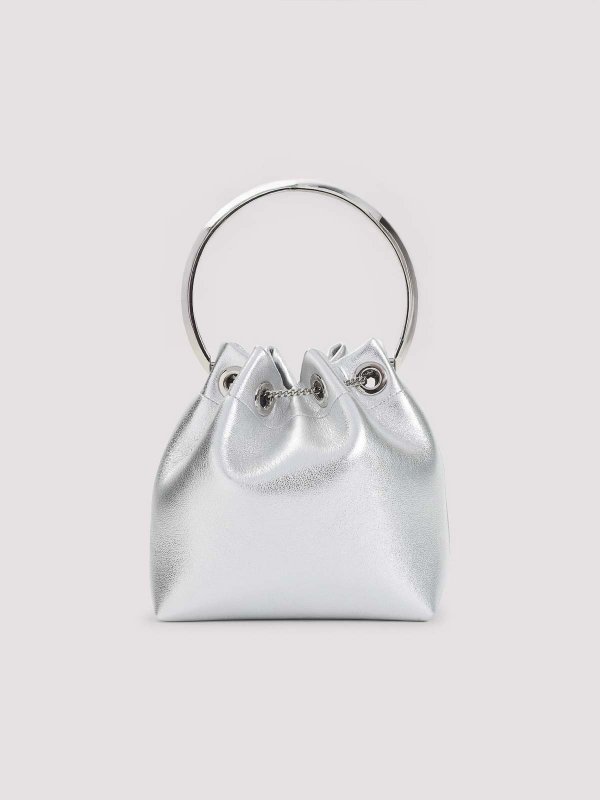 JIMMY CHOO: Handtaschen online - Shopper - Silber
