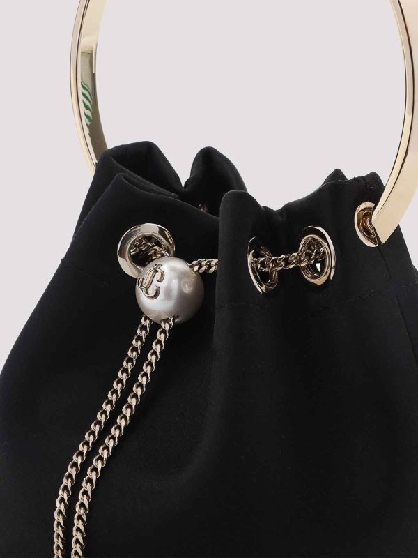 The Best Shops JIMMY CHOO: totes bags - Bon Bon Satin Handbag