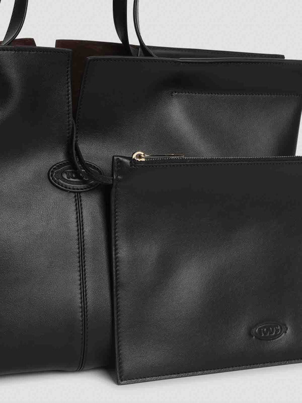 クロスボディバッグ - 黒 shop online: TOD