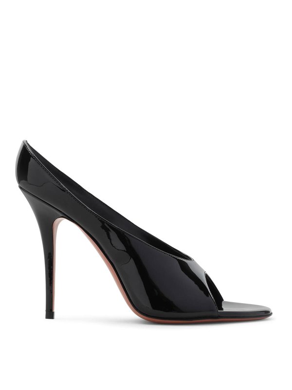 AMINA MUADDI: ロファー＆スリッパ - ローファー - 黒