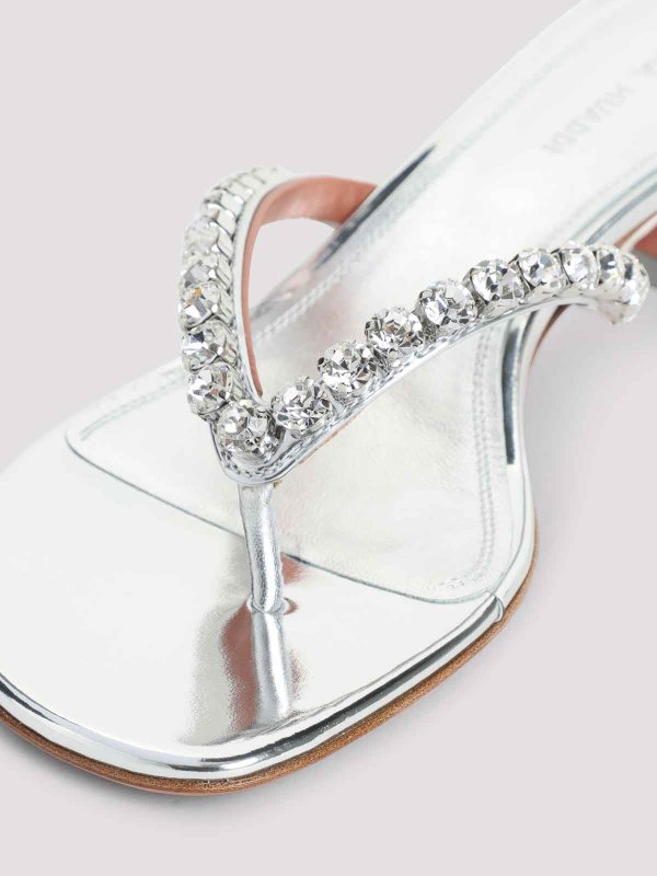 Gigi Thong Mirror Sandals shop online: AMINA MUADDI