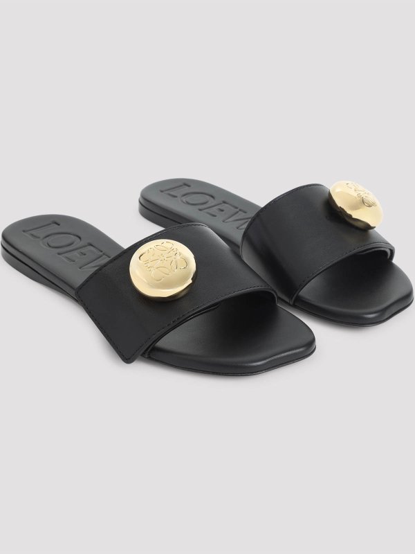 LOEWE: Sandalias online - Sandalias - Negro