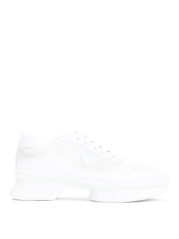 PRADA: trainers - Prads Wavy Sneakers
