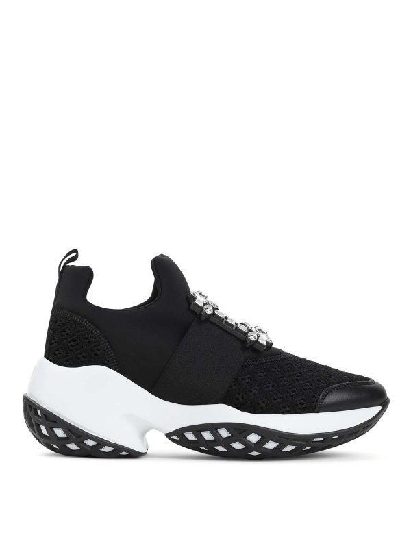 ROGER VIVIER: Chaussures de sport - Baskets - Noir