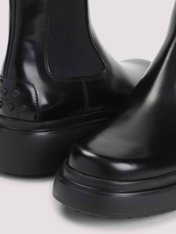 Tods Leather Ankle Boots shop online: TOD