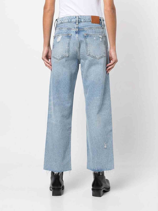 The Best Shops ANINE BING: ブーツカットジーンズ - ブーツカットジーンズ - ブルー