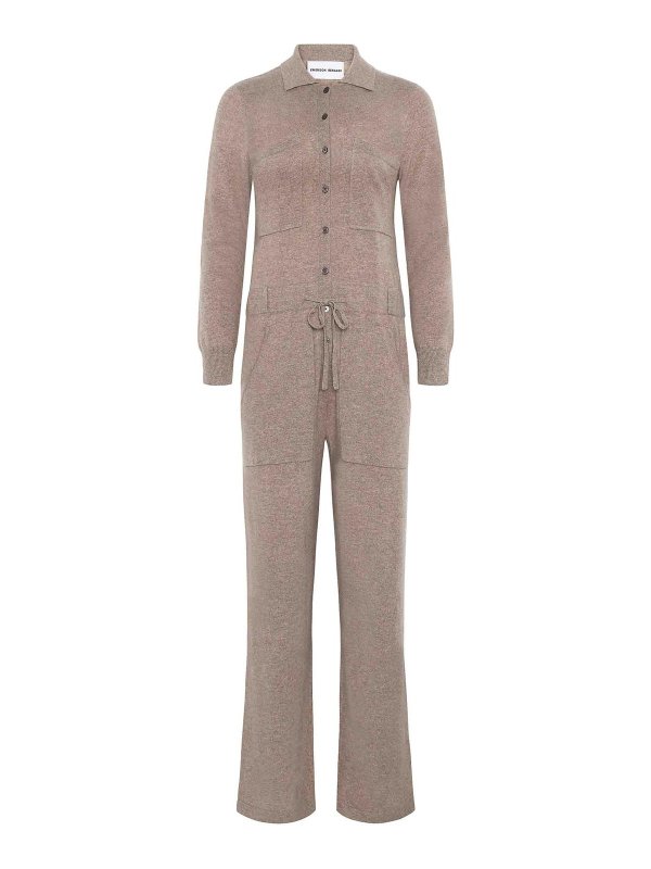 EMERSON RENALDI: ジャンプスーツ - ジャンプスーツ - グレイッシュブラウン