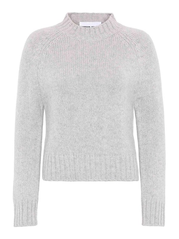 EMERSON RENALDI: Strickpullover mit Rundhalsausschnitt - Rundhalspullover - Grau