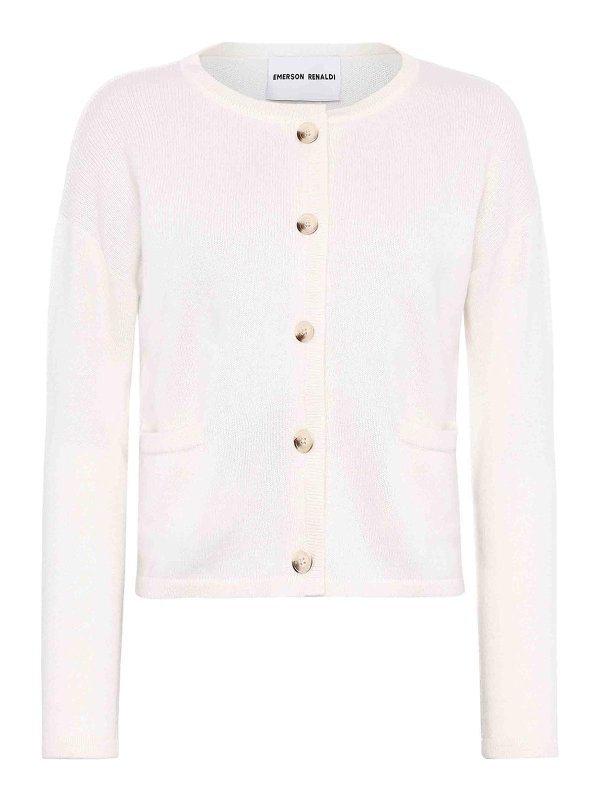 EMERSON RENALDI: カーディガン - カーディガン - 白