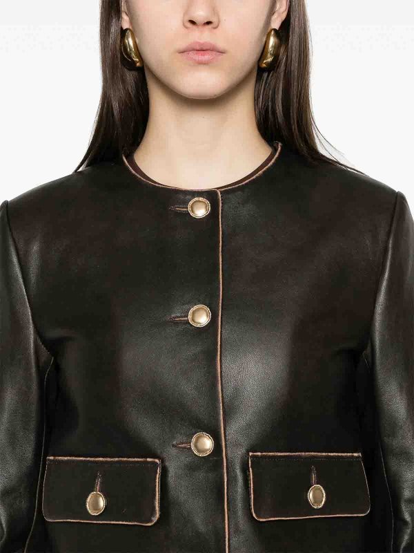 ARMA buy online Lederjacke - Braun