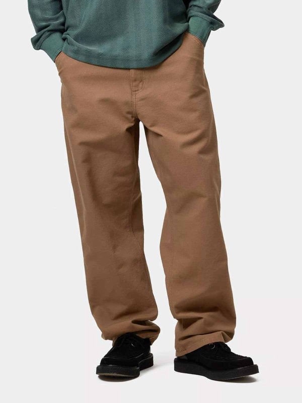 The Best Shops CARHARTT: カジュアルトラウザー - カジュアルパンツ - ブラウン