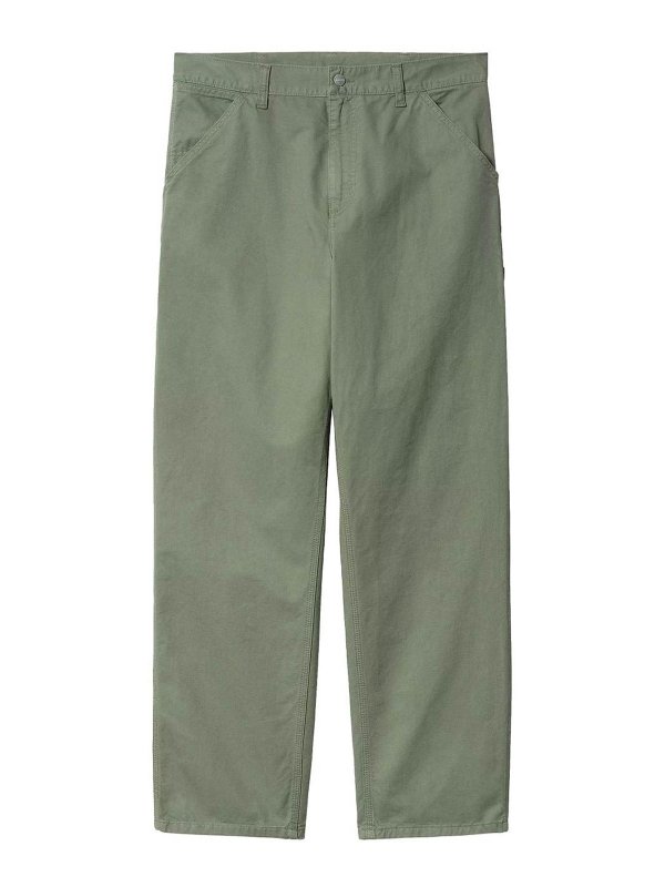 CARHARTT: Hosen Shorts - Shorts - Grün