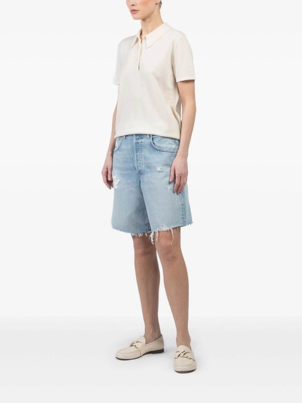 The Best Shops CITIZENS OF HUMANITY: トラウザーショーツ - ショートパンツ - ブルー