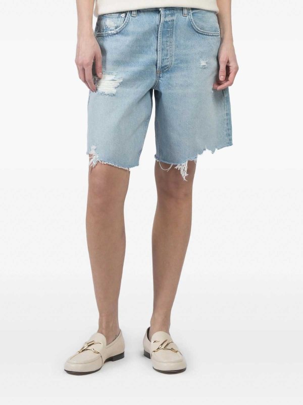 ショートパンツ - ブルー shop online: CITIZENS OF HUMANITY