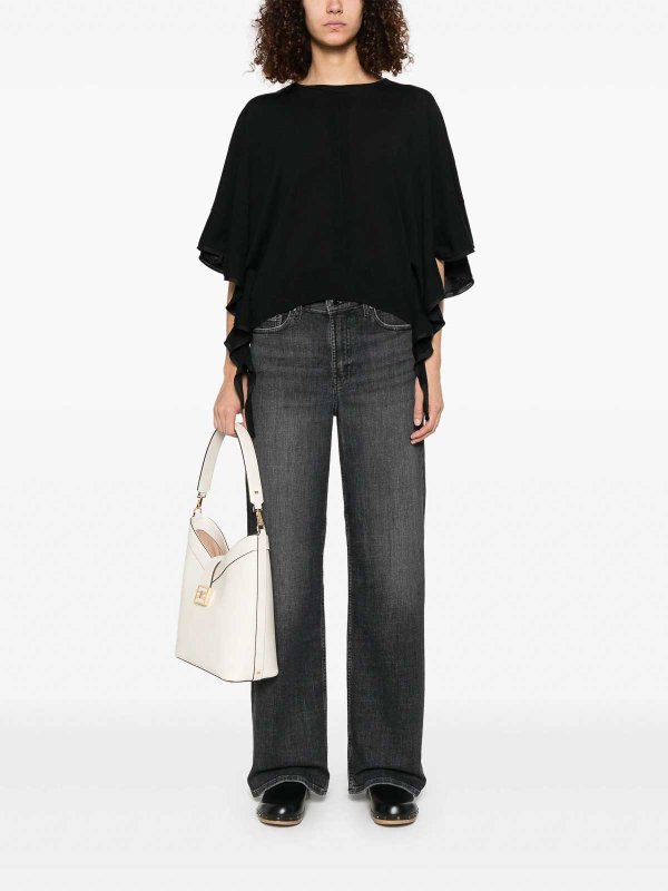 DOROTHEE SCHUMACHER: クルーネック online - クルーネック - 黒