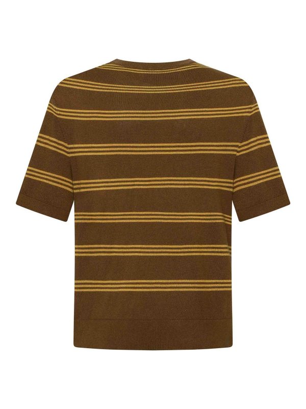 EMERSON RENALDI: Strickpullover mit Rundhalsausschnitt online - Rundhalspullover - Taupe