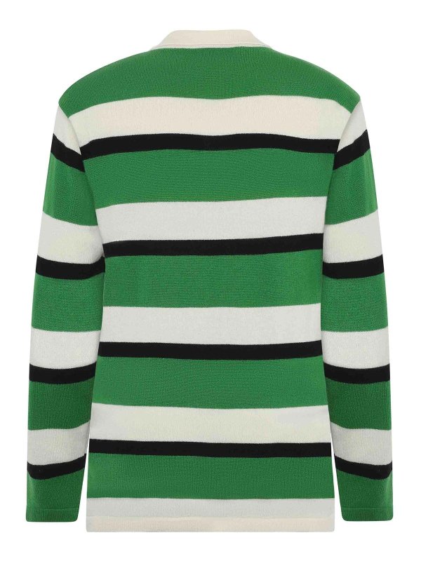 EMERSON RENALDI: Turtlenecks & Polo necks online - Polo-Neck Striped Sweater