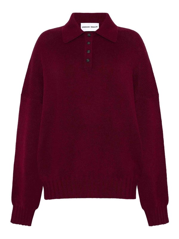 EMERSON RENALDI: タートルネック - タートルネック/ポロネック - 赤