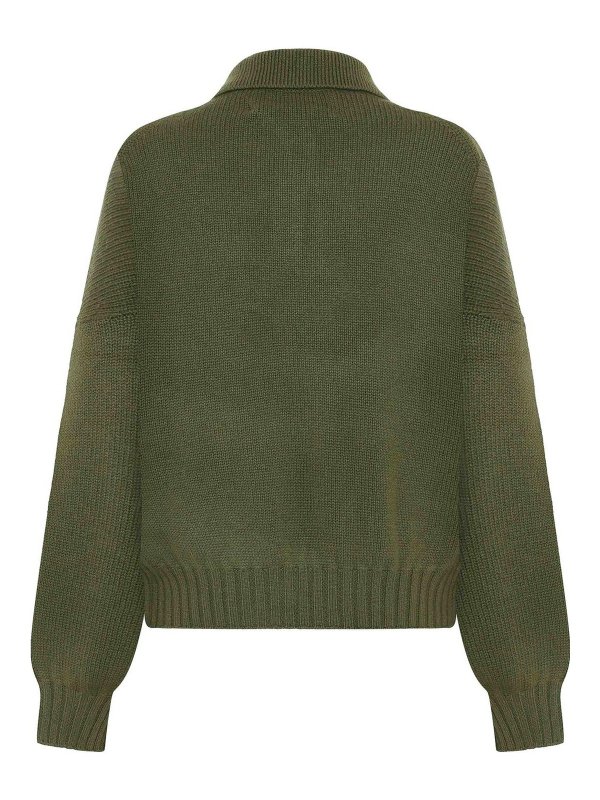 EMERSON RENALDI: Turtlenecks & Polo necks online - Oversized Polo-Neck Sweater