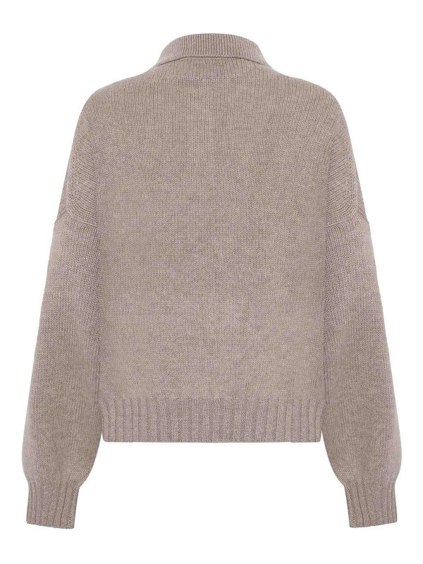 EMERSON RENALDI: Turtlenecks & Polo necks online - Oversized Polo-Neck Sweater