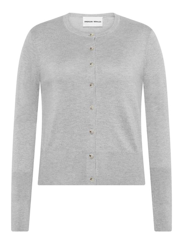 EMERSON RENALDI: カーディガン - カーディガン - グレー
