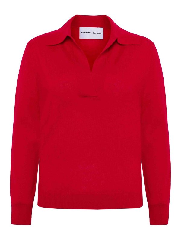 EMERSON RENALDI: クルーネック - クルーネック - 赤