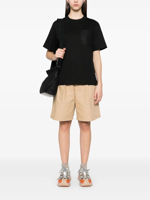 MONCLER: Camisetas online - Camiseta - Negro