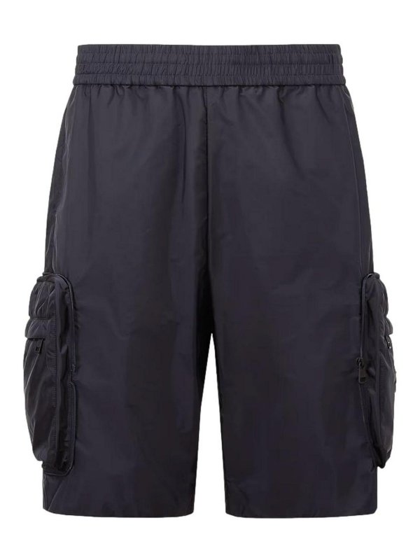 MONCLER: Hosen Shorts - Shorts - Dunkelblau