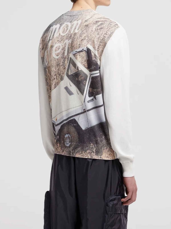 MONCLER: crew necks online - X Mercedes-Benz By Nigo Crew-Neck Jumper