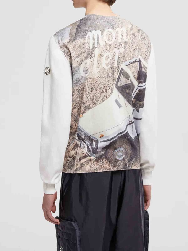 X Mercedes-Benz By Nigo Crew-Neck Jumper shop online: MONCLER