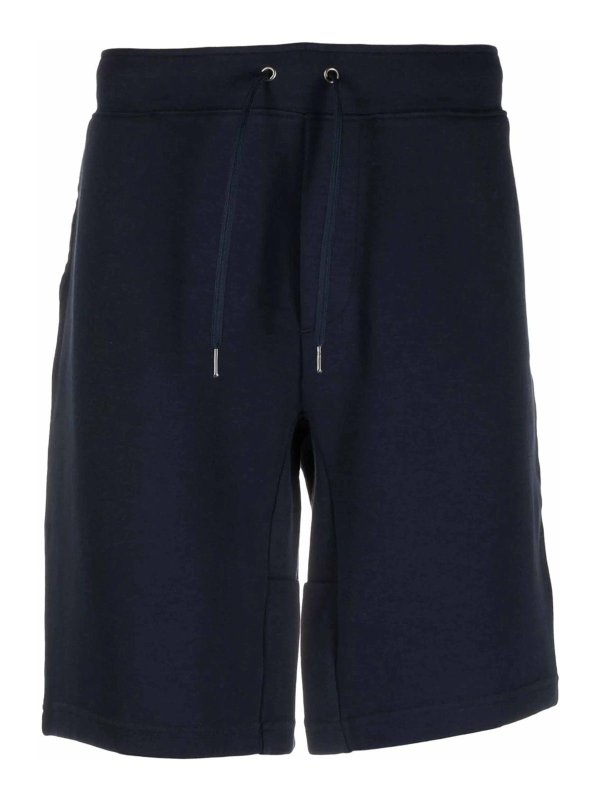 POLO RALPH LAUREN: Trousers Shorts - Logo-Embroidered Track Shorts