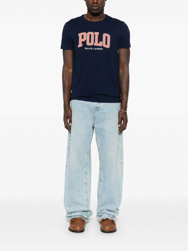 POLO RALPH LAUREN: Tシャツ online - Tシャツ - ダークブルー