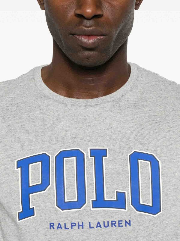 Tシャツ - グレー shop online: POLO RALPH LAUREN